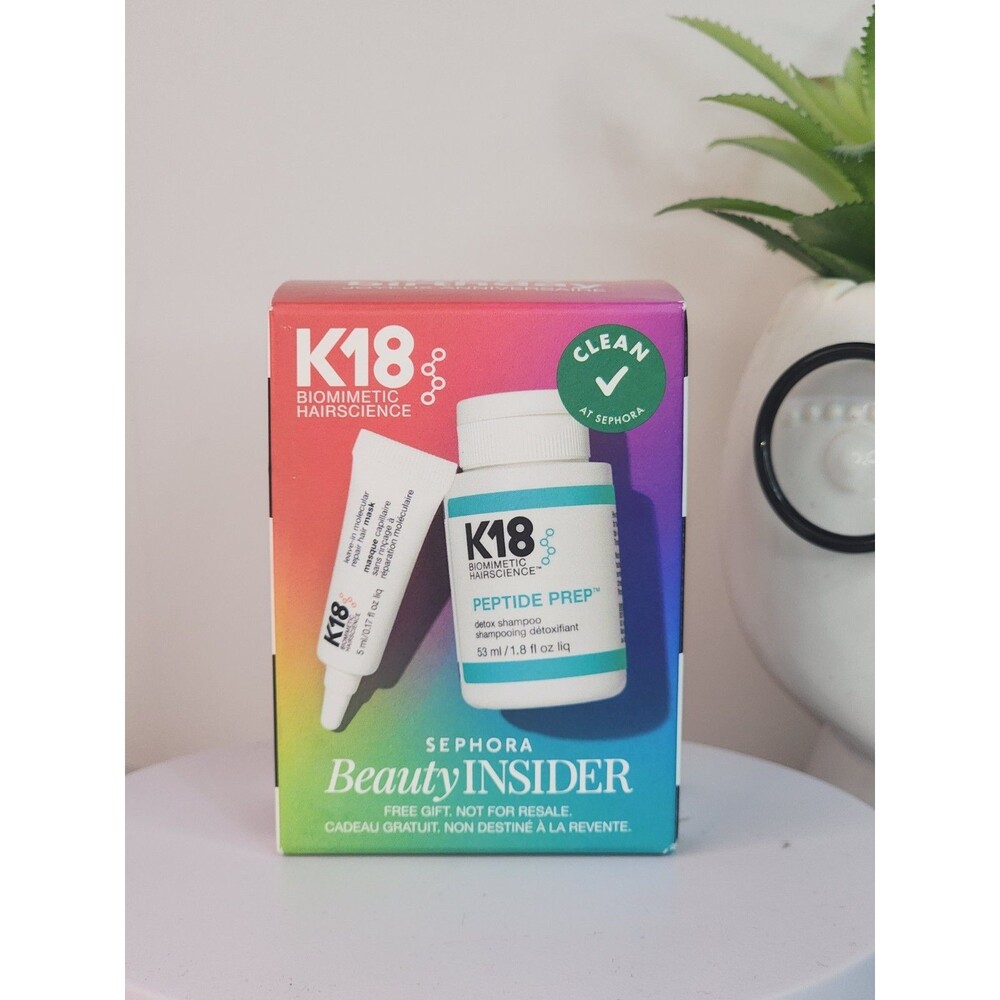 K18 Biomimetic Hairscience Sephora Beauty Insider Peptide Prep Shampoo & Mask